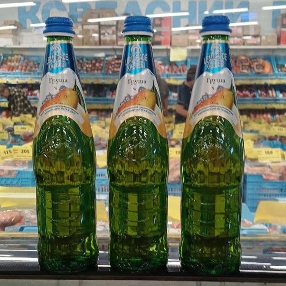 Лимонад Kazbegi Груша скло (3434) 500мл