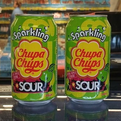 Напій Chupa Chups яблуко (престиж-компані, 4444) з/б 345мл