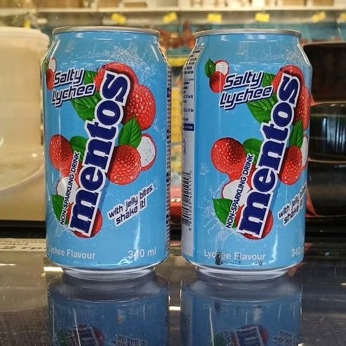 Напій Mentos Лічі з/б (престиж-компані) 340мл