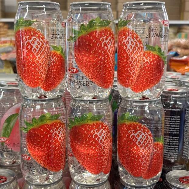 Напій Sparkling Zero Sugar полуниця (3434), 350мл