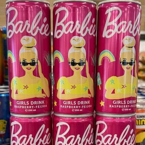 Напій The Drinks Barbie малина з/б (3434), 250мл