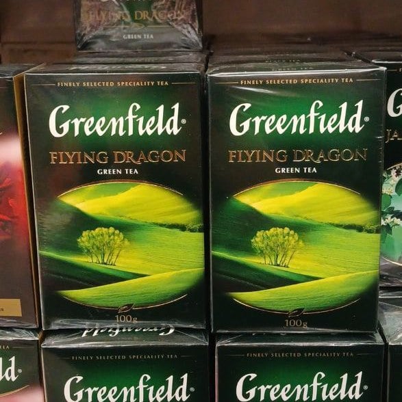 Greenfield Чай чорн з духм.трав. фрукт.аром. FLYING DRAGON (Солодко), 100г
