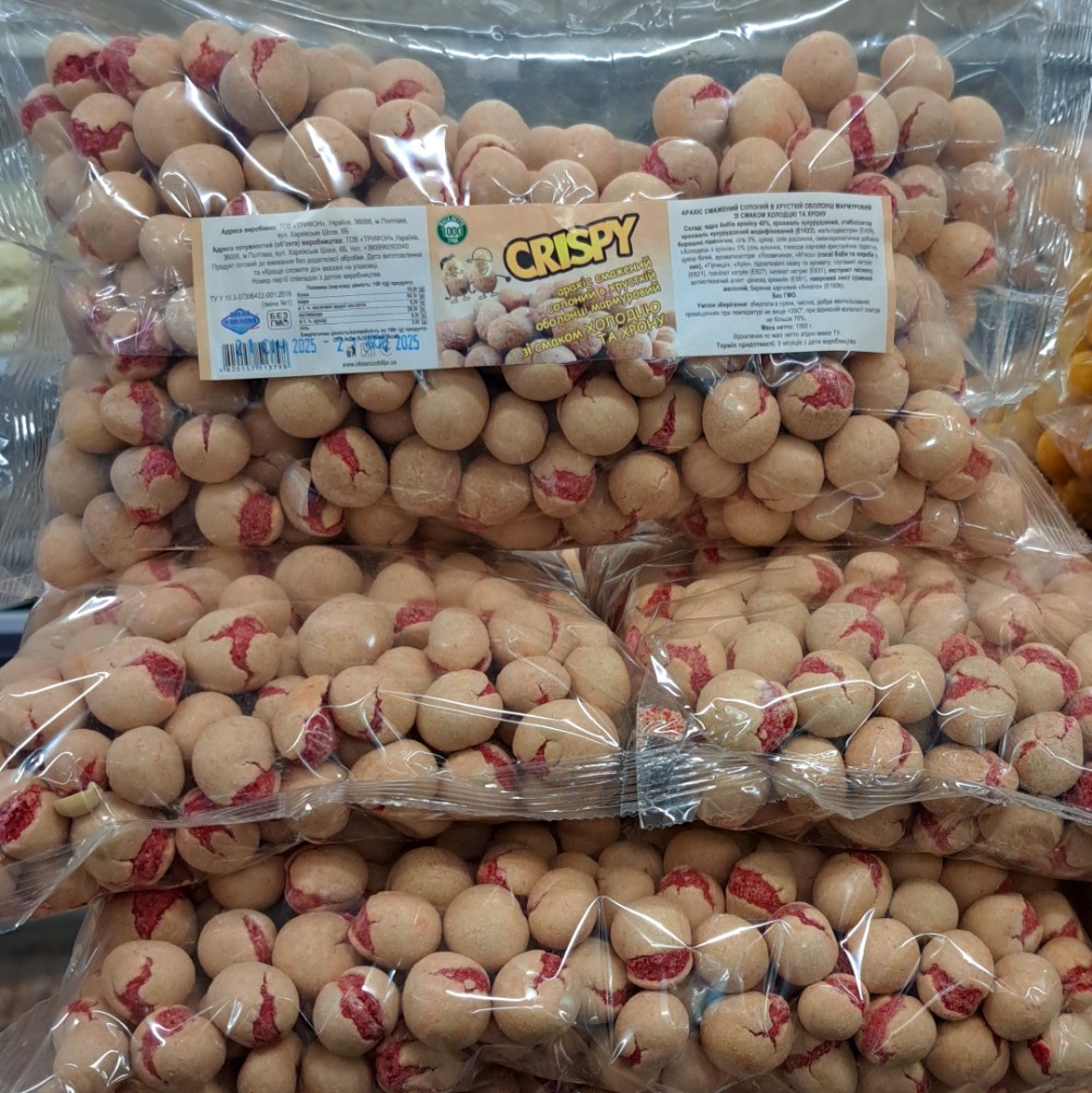 Crispy Великі зі смаком холодцю та хрону, 1кг