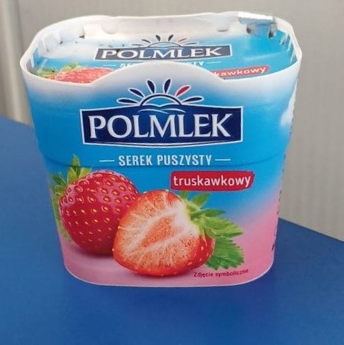 Сирок вершковий полуниця КАПРЕСІ POLMLEK (1234,Логістик плюс) 150г