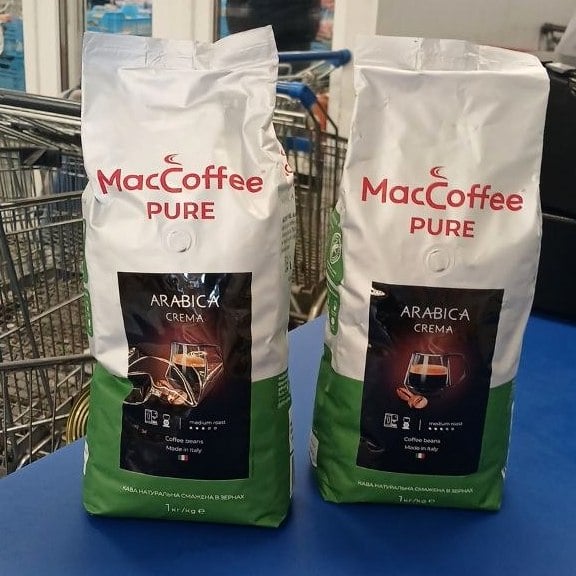 Maccoffe Арабіка зерно (Kracks) 1кг