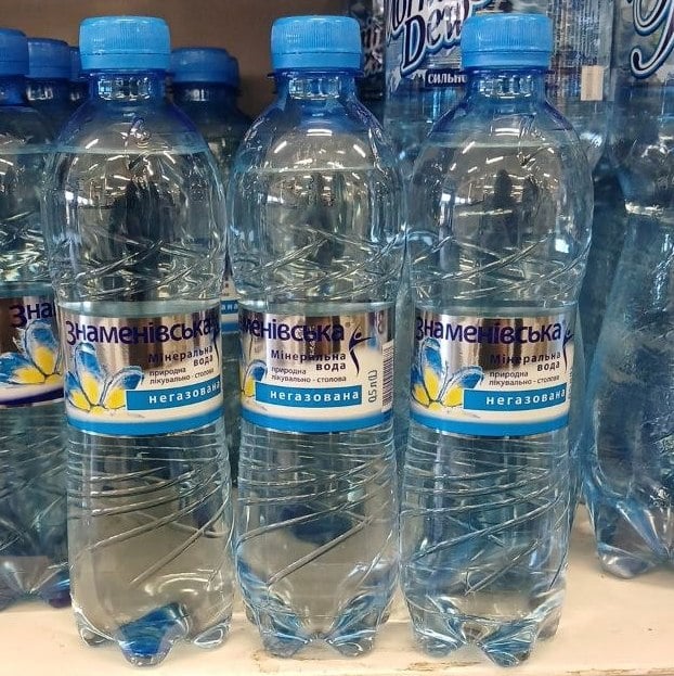 Вода мінер Знаменівська негаз (Бар-Ком), 0.5л