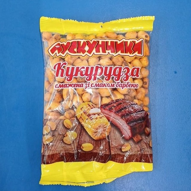 Лускунчики Кукурудза зі смак. Барбекю (Уко Снек), 80г