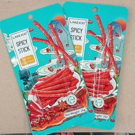 Латяо снек гострий Lakexixi Spicy Stick Hot and Spicy Flavor китай (4444) 26гр