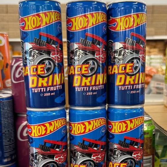Напій The Drinks Hot Wheels Тутті-фрутті з/б (3434), 250мл