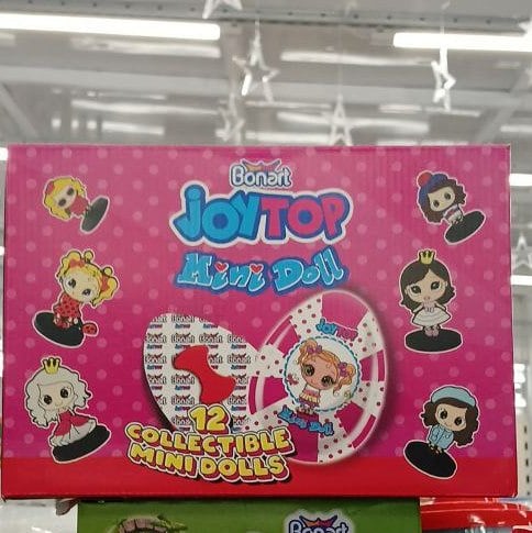 JOYTOP ЯЙЦЕ MINI DOLL з шокол.крем. іграшка сюрприз (ПАНДА) 20г 24х6