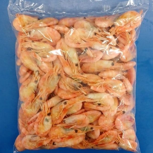 Креветка 90/120 Дівчинка з ікрою морожена, 1кг