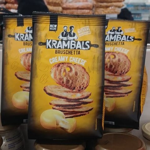 Брускета Creamy Cheese KRAMBALS (Павліш), 70г