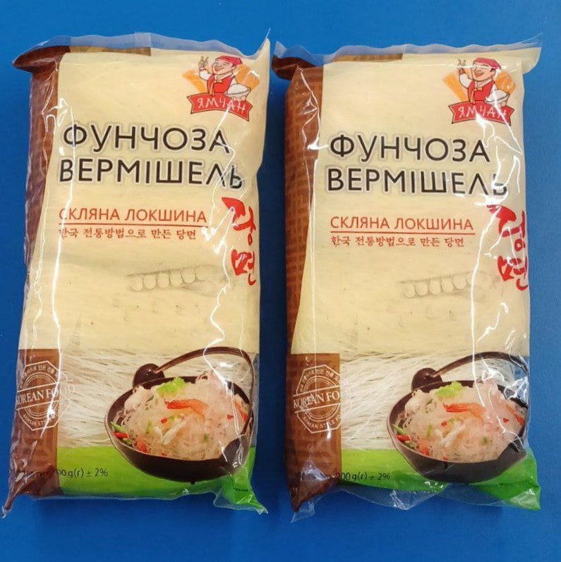 Ямчан Скляна Локшина Фунчоза вермішель (Мега) 200г