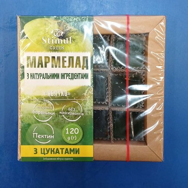 Stimul, Мармелад Яблуко без цукр. Солодко, 120г