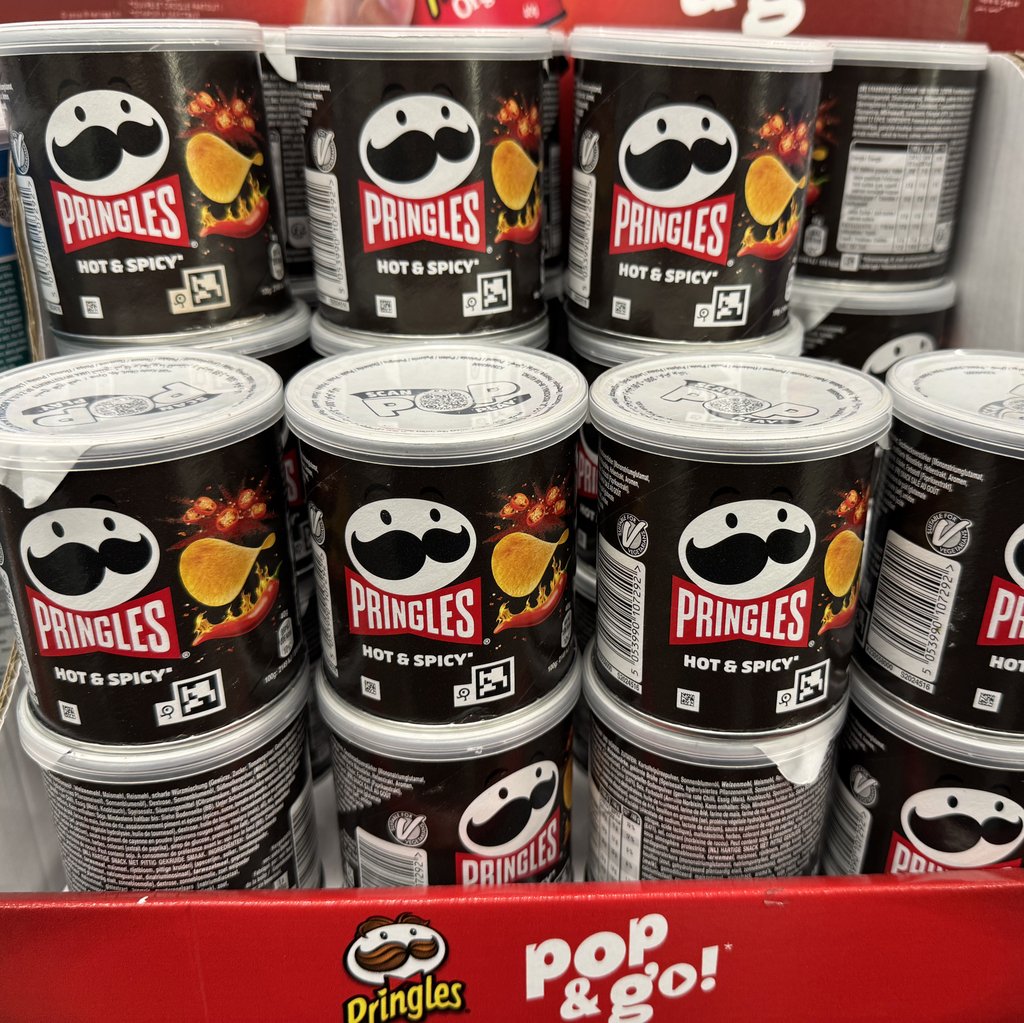 Чіпси Pringles Mini Hot-Spicy 40г
