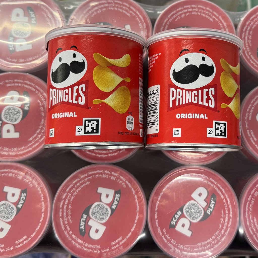 Чіпси Pringles Mini original, 40г