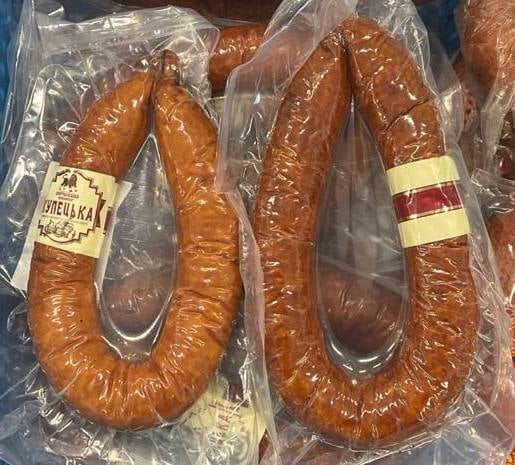 Докучаєвський Ковбаса напівкопчена КУПЕЦЬКА вищ сорт (Логвіненко)