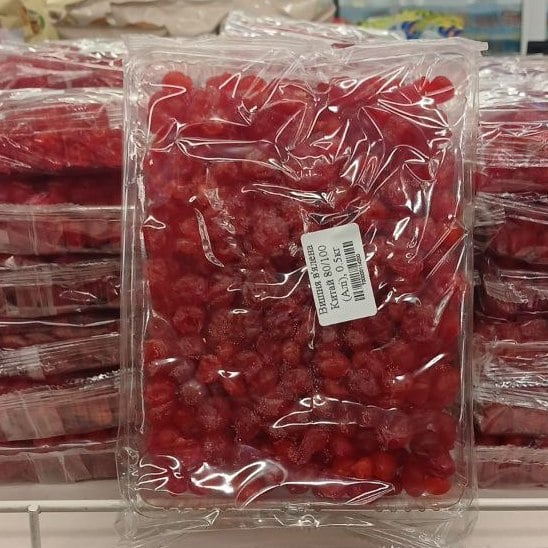 Вишня в'ялена Китай 80/100 (9999), 0.5кг