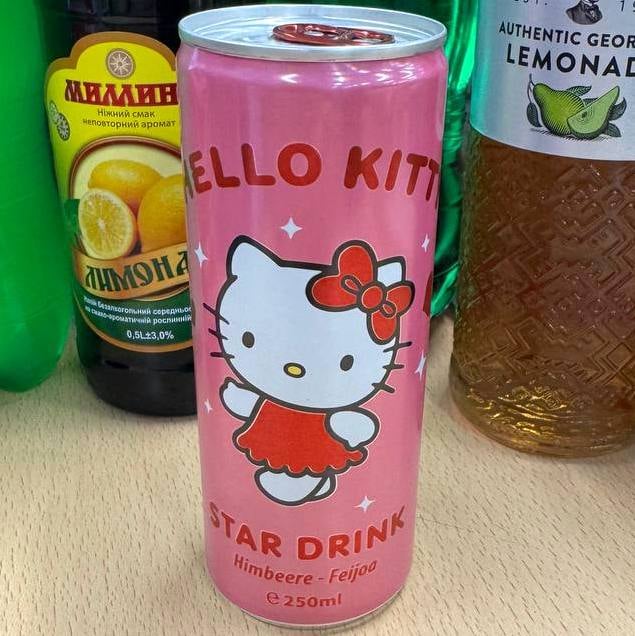 Напій The Drinks Hello Kitty фейхоа з/б (3434), 250мл