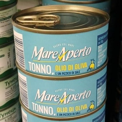 Тунець одним шматком Mare aperto tonno (4444) 120г