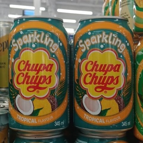 Напій Chupa-Chups Тропік з/б (3434,4444), 345мл
