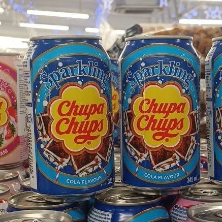 Напій Chupa-Chups Кола з/б (3434,4444), 345мл