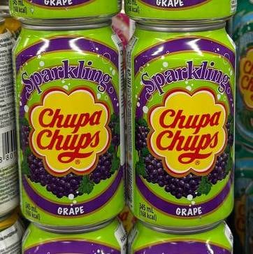 Напій Chupa-Chups виноград з/б (3434), 345мл