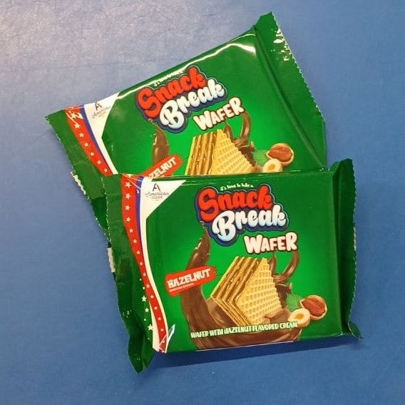 Вафлі з горіховим смаком Snack break (The Banka), 40г