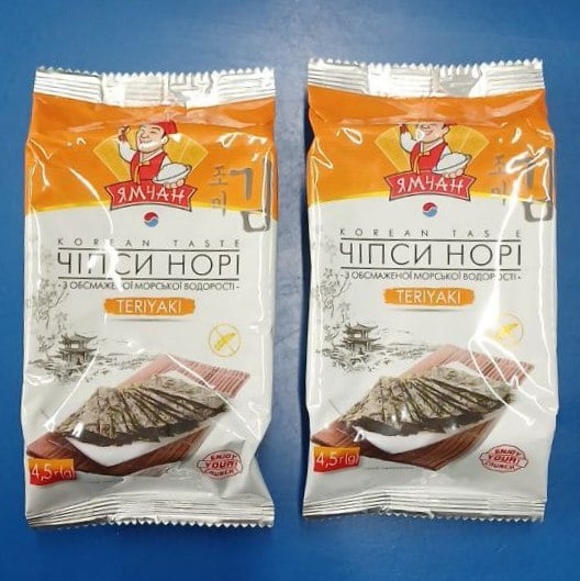 Ямчан, Норі TERIYAKI (Мега, Леша Pringles), 4.5г