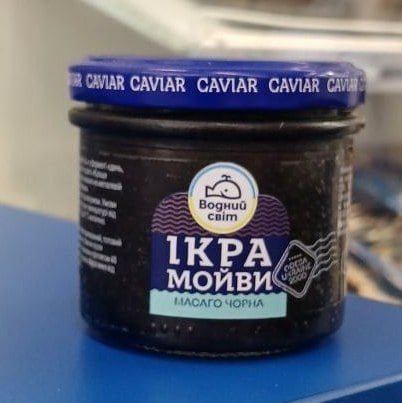 Водний світ Ікра мойви Масаго чорна 100г