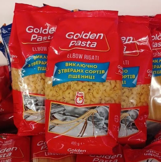 Макаронні вироби GOLDEN PASTA Ріжки маленькі (Павловський),400г