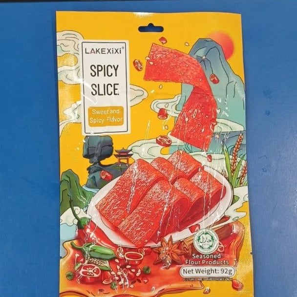 Латяо-слайс СОЛОДКО ГОСТРИЙ скибки Lakexixi Spicy Stick (4444) 92гр