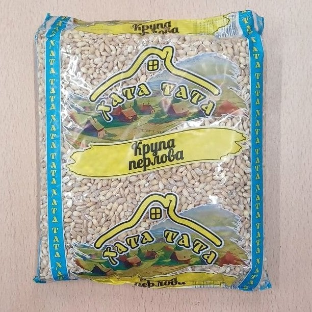 Хата тата крупа Перлова 800г (Мацук)