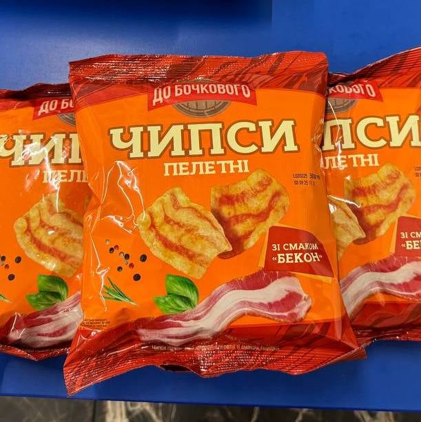 Чіпси пелетні Бекон ТМ ДО БОЧКОВОГО, 50г