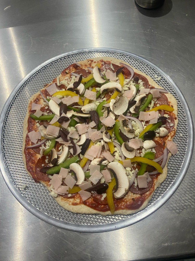 Pizza mediana.