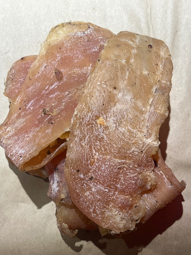 Джерки курячі часник