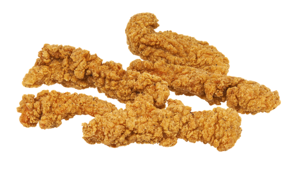 3 Piece Chicken Strips and chips
