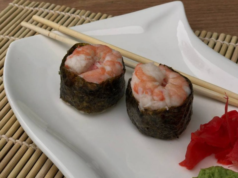 Гункани з креветкою (2шт)