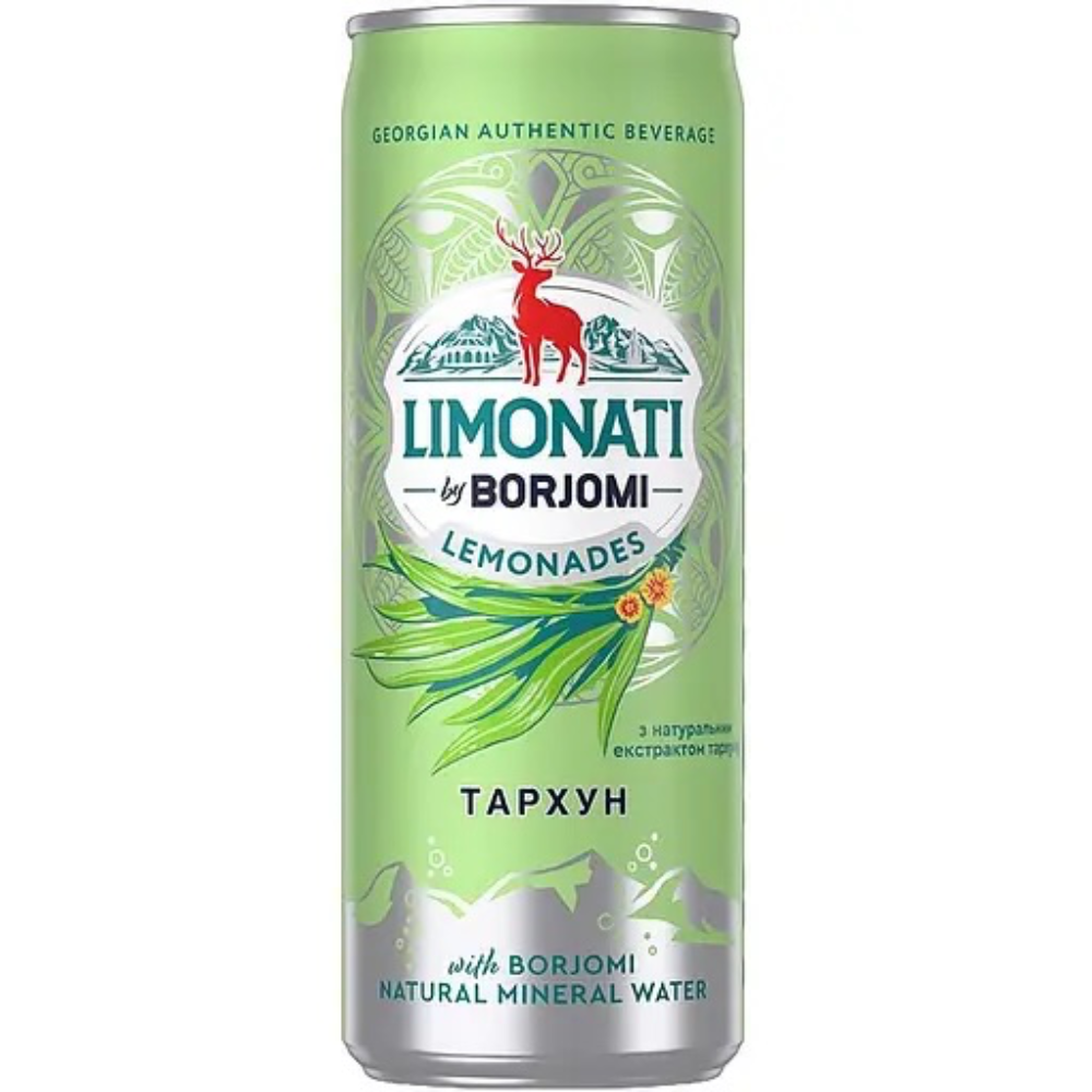 Лимонад Borjomi  Тархун 0.33 л