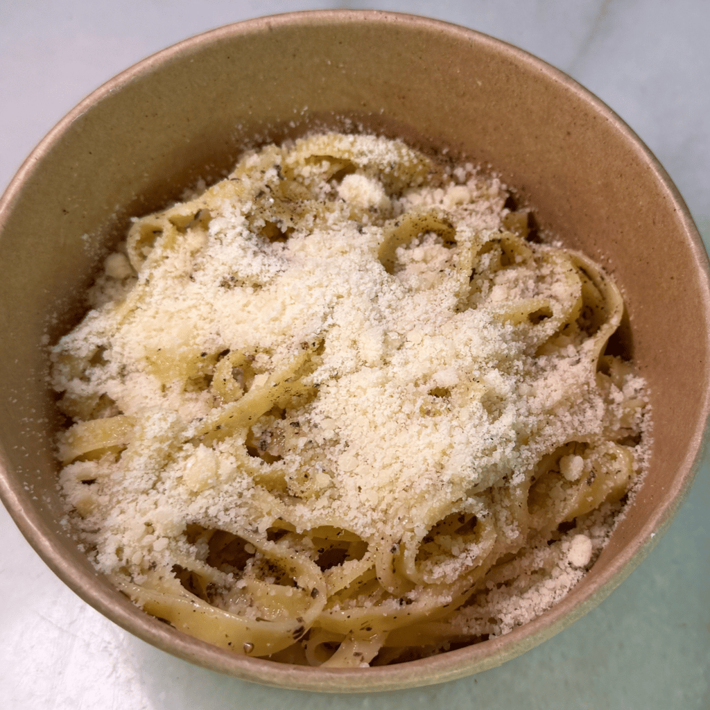 Truffle Caccio e Peppe (Трюфельная паста)