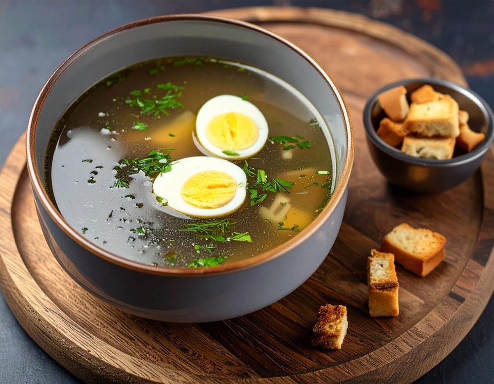 Бульйон з курячим філе 