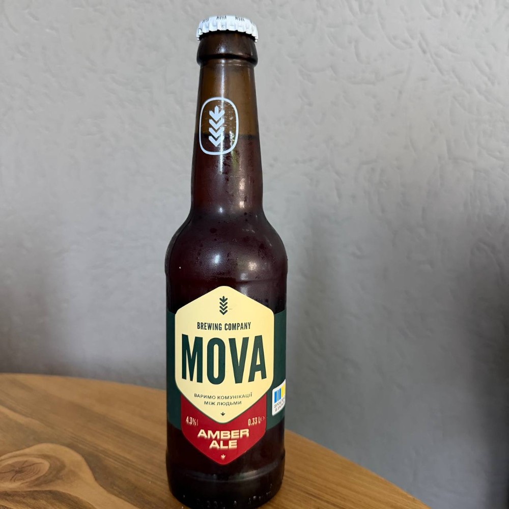 MOVA Amber Ale 0.33L
