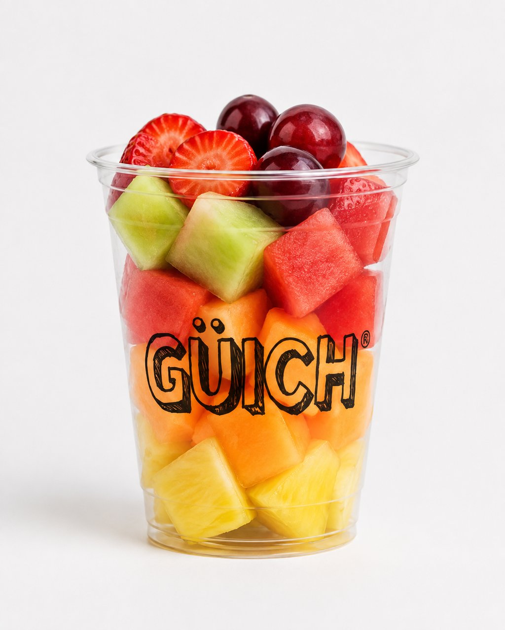 vaso de fruta 