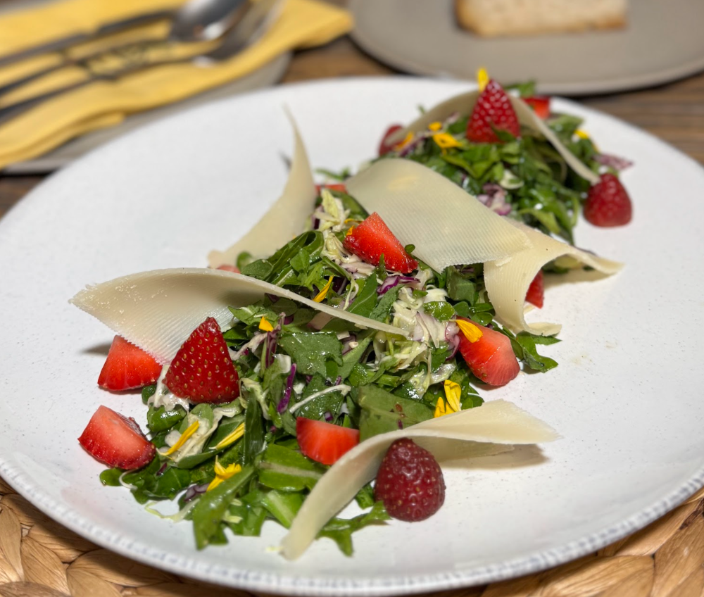 Insalata di Rucola e Fragole