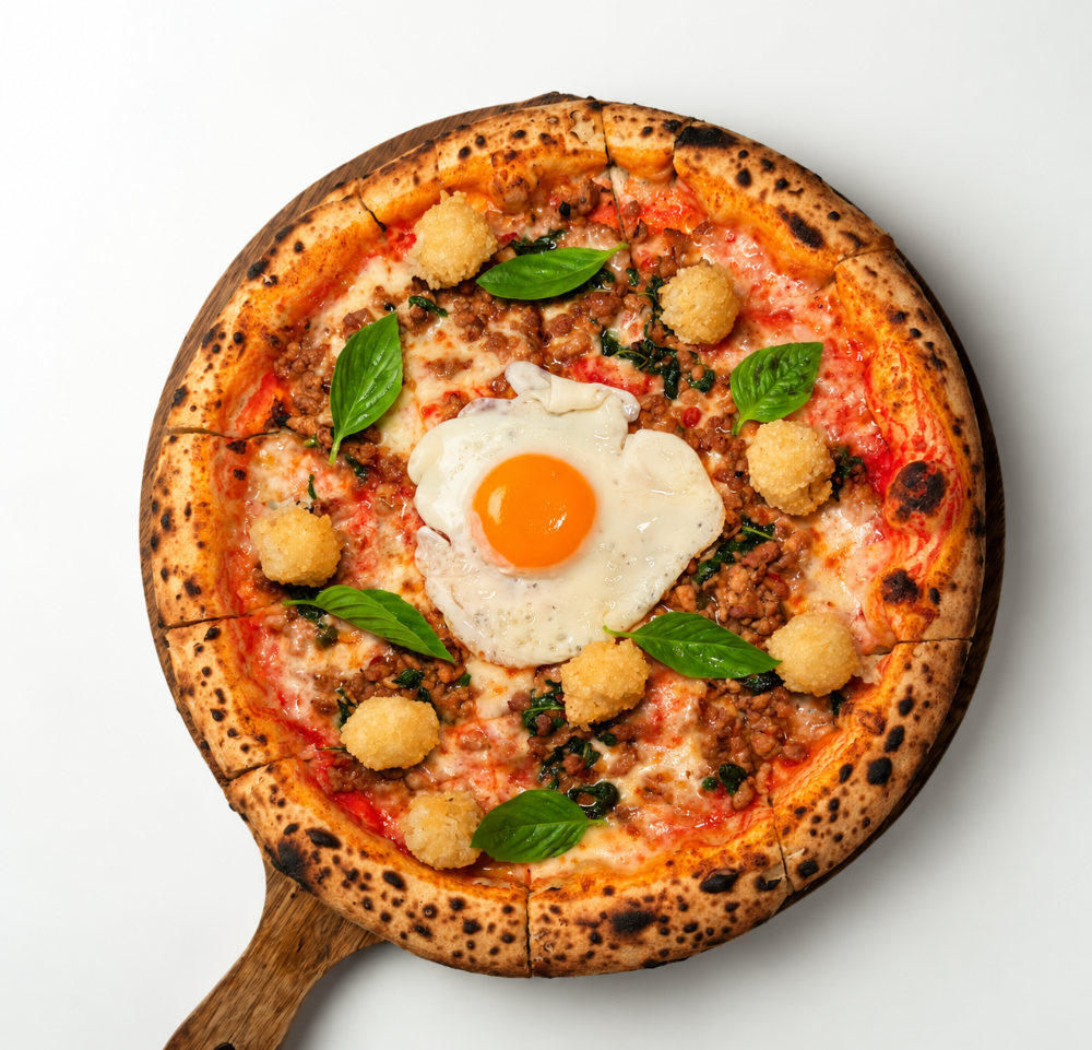Pad Kra Pao Pizza (Zephyr)