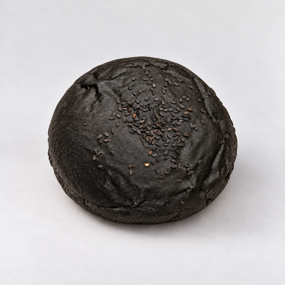 Black Burger Bun 1 pc