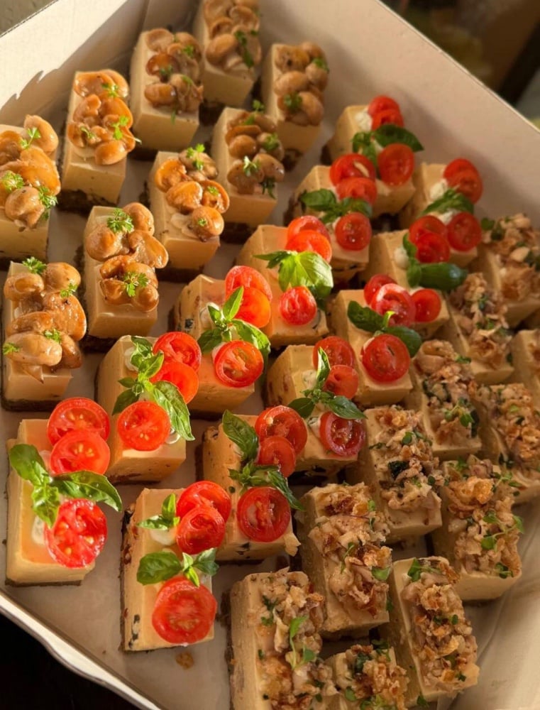 Несладкие чизкейки 36шт