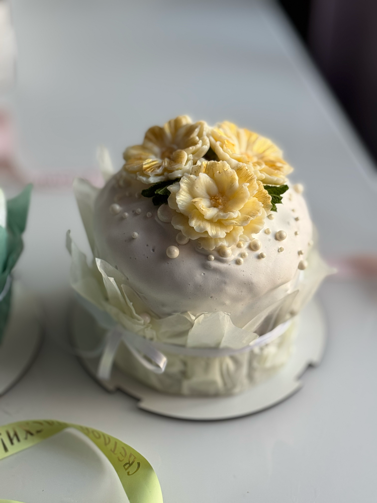 Классический кулич с цедрой лимона 700 гр 