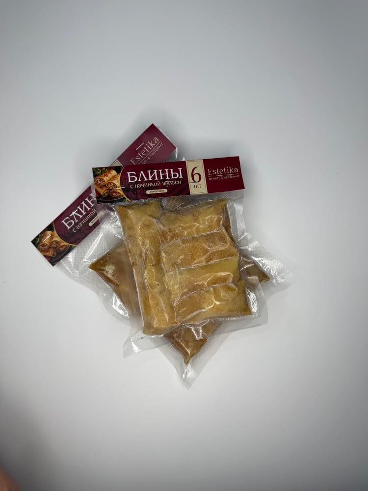 Блины  курочка с грибами 6 шт 
