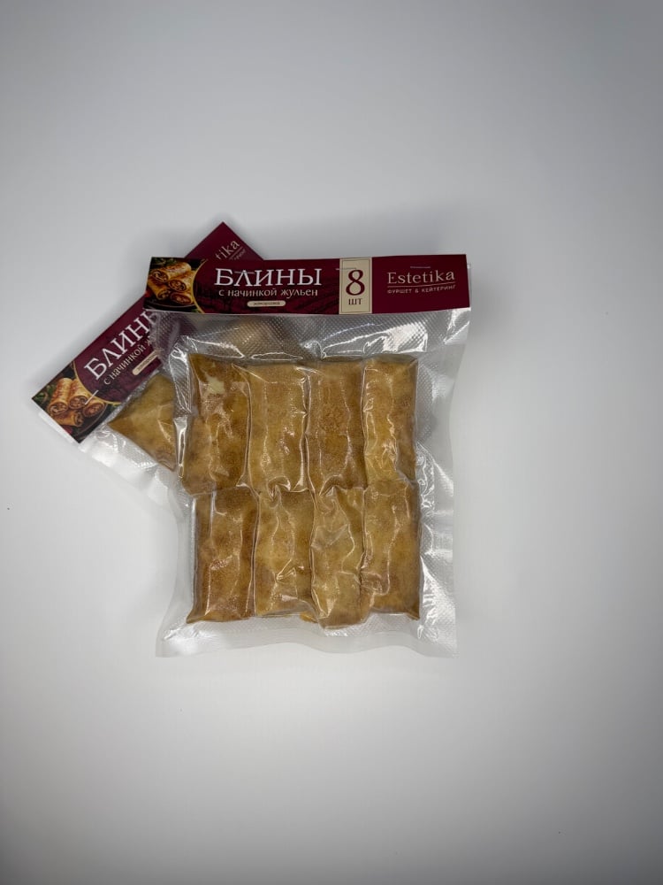 Блины  курочка с грибами 8 шт 